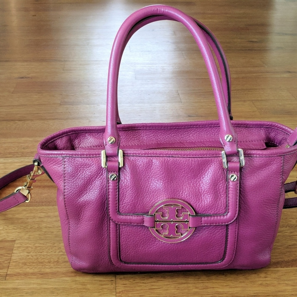 Tory Burch - Amanda Mini-Satchel Bag, Fuschia